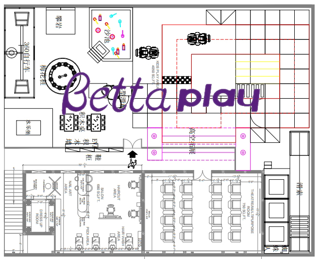 commercial indoor play center layout3
