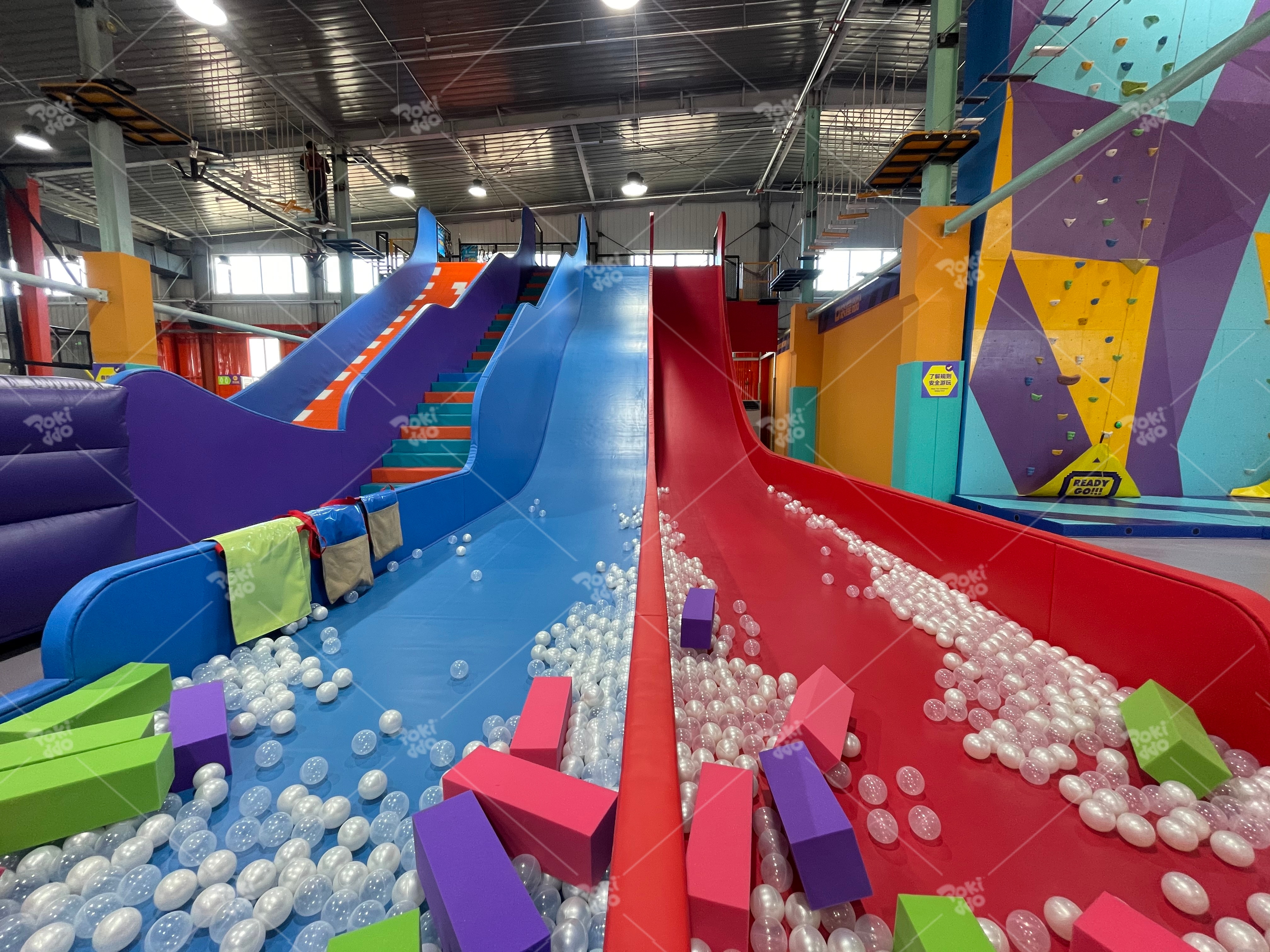 коммерческая крытая игровая площадка