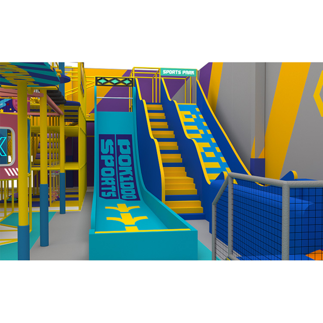 Bettaplay 1700SQM Modern Design Plastic Trampoline Adventure Park Equipment Kids Zone Ball Pit for Sale