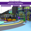 Bettaplay 2000SQM Commercial Soft Play Indoor Adventure Playground for Kids Space Theme Mazes With Slides