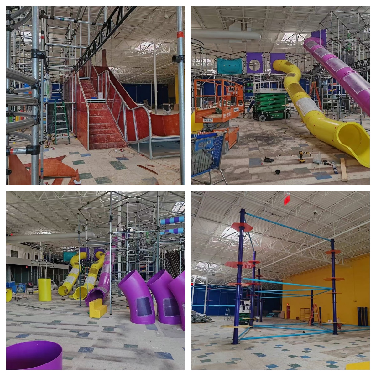 Indoor Playground Installation Diagram