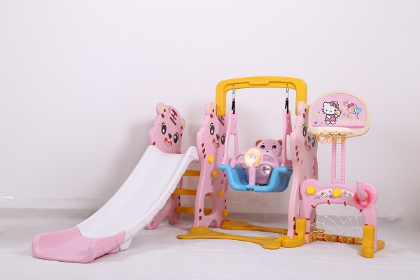swing and slide playset