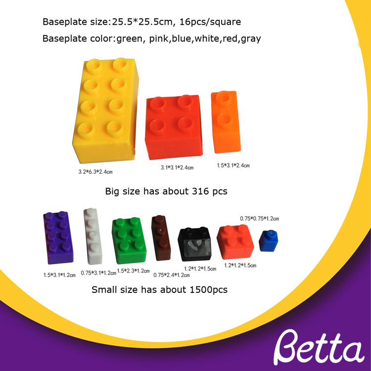 Bettaplay kids brick baseplate block toys