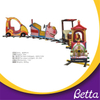 Bettaplay Funny Cartoon Electric Train with Track Amusement Park Rider