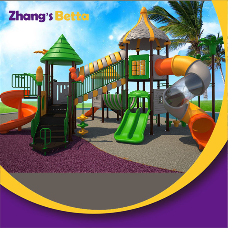Children Large Public Outdoor Playground Plastic Slides 