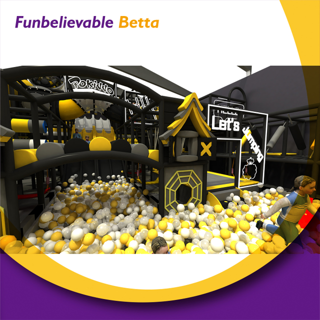 Equipo de parque infantil de BetTaplay NUEVO Diseño Interior Naughty Castle Kids Play Area Playground Equipment Slides