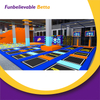 Bettaplay 3000 SQM Active Trampoline Park Rope Net Combine with Naughty Castle Indoor Playground Play Area
