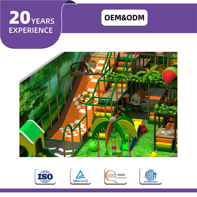 BetTaplay 250sqm 277sqm Tema de bosque de equipos de juego suave para niños para niños para parques de atracciones y uso de centros comerciales