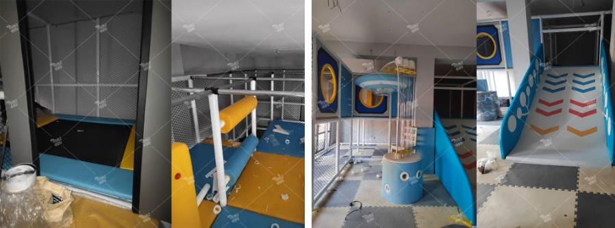 Instalación del parque interior