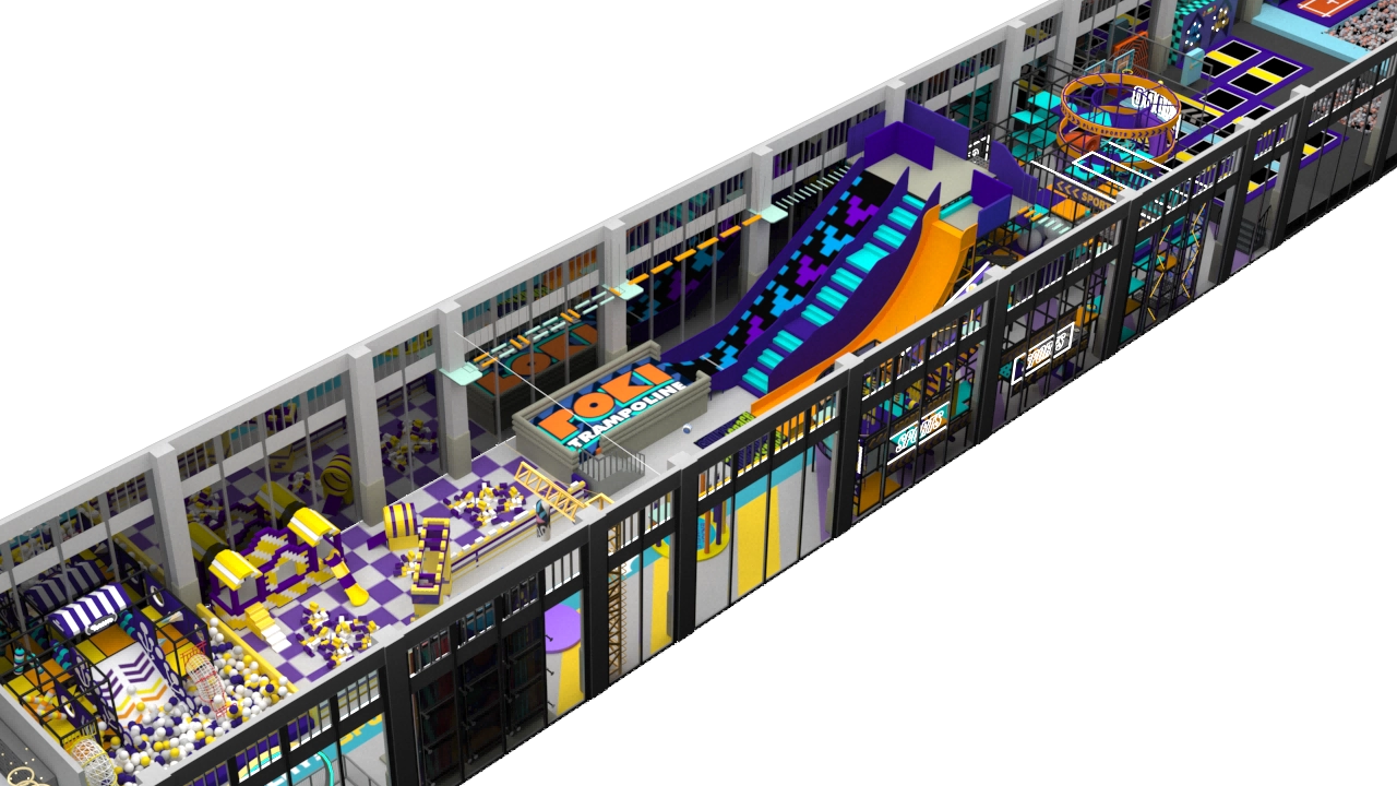 Pokiddo Case Study: Strategic Design of 1200 Sqm Rose Valley Sports Factory in Mianzhu