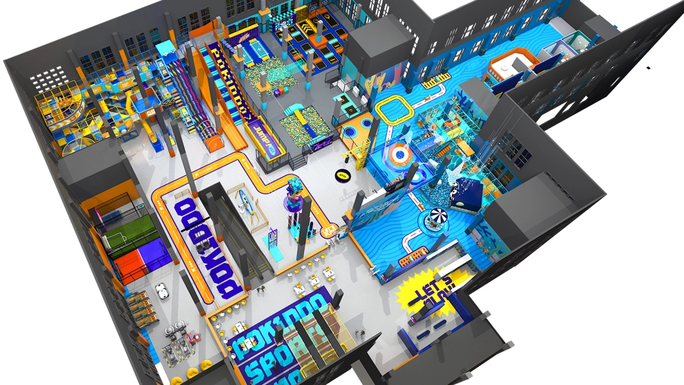 Pokiddo Design Case:2600 SQM Kids Indoor Custom Playground in Xinjiang,China 