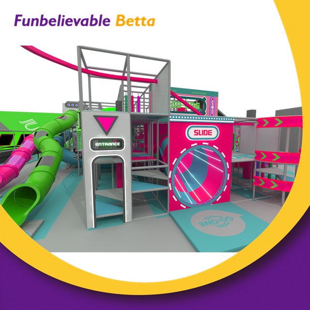Bettaplay 5055 Sqm High Density Foam PVC Kids Indoor Playground Equipment Soft Children Pretend City Play Vibrant Color Options