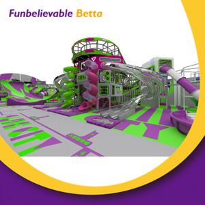 Bettaplay 2400Sqm Commercial One-Stop Kids Indoor Playground Soft Play Center Customized Theme Park Equipment