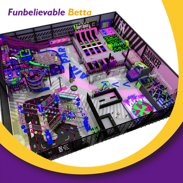 2200 Sqm Custom Indoor Commercial Soft Play Equipment Adventure Sports & Foam Amusement Park for Kids for School & Shopping Mall