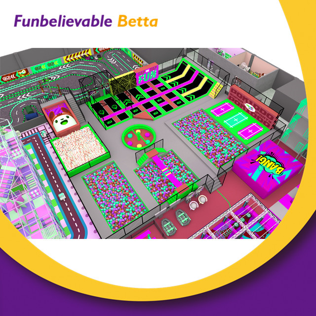 4500 Sqm One Stop Customization Service Large-Scale Kids Play Structures Commercial Indoor Playground