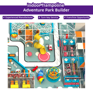 Bettaplay 475SQM Colorful Dynamic Indoor Playground Equipment Trade Slides for Fun and Activity
