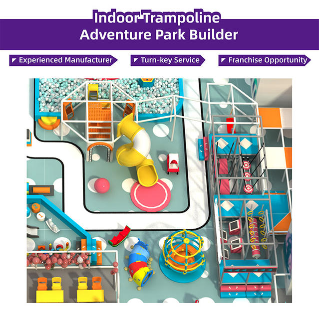 Bettaplay 475SQM Colorful Dynamic Indoor Playground Equipment Trade Slides for Fun and Activity