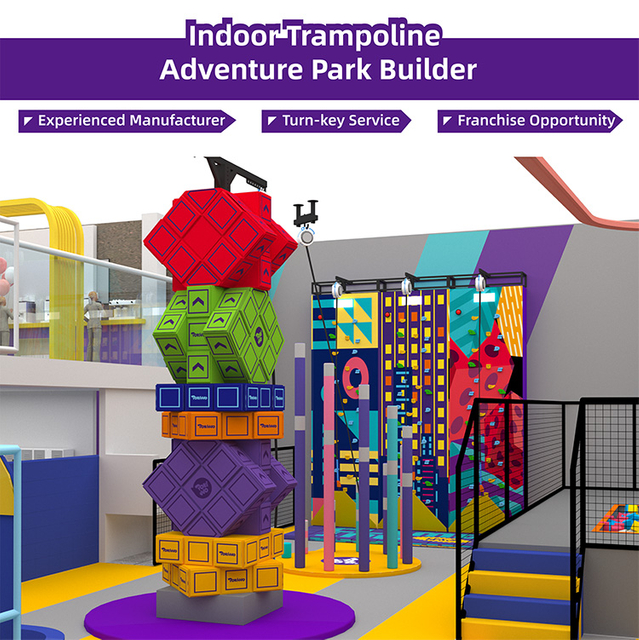 Bettaplay 1700SQM Modern Design Plastic Trampoline Adventure Park Equipment Kids Zone Ball Pit for Sale