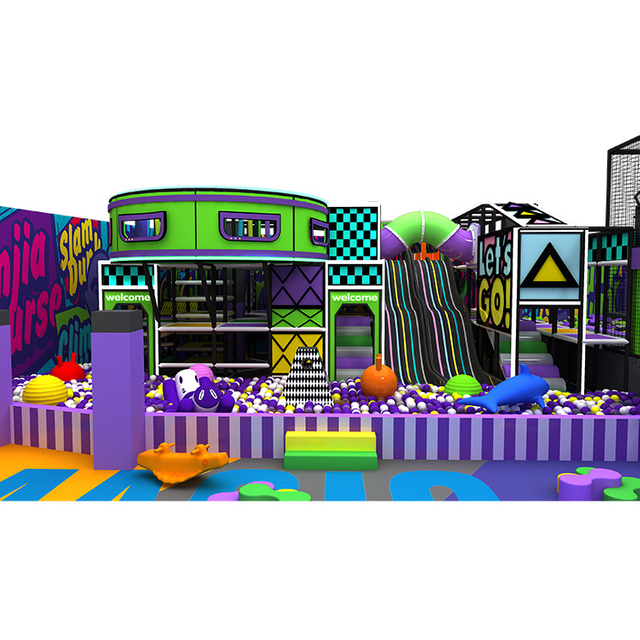 Bettaplay 500SQM Indoor Commercial Children's Playground Equipment Set for Amusement Park Play Center