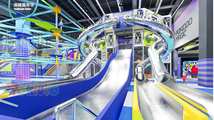 Pokiddo Magic Sports Park: A Successful Design And Construction Case of An 1800SQM Commercial Indoor Playground in Hangzhou