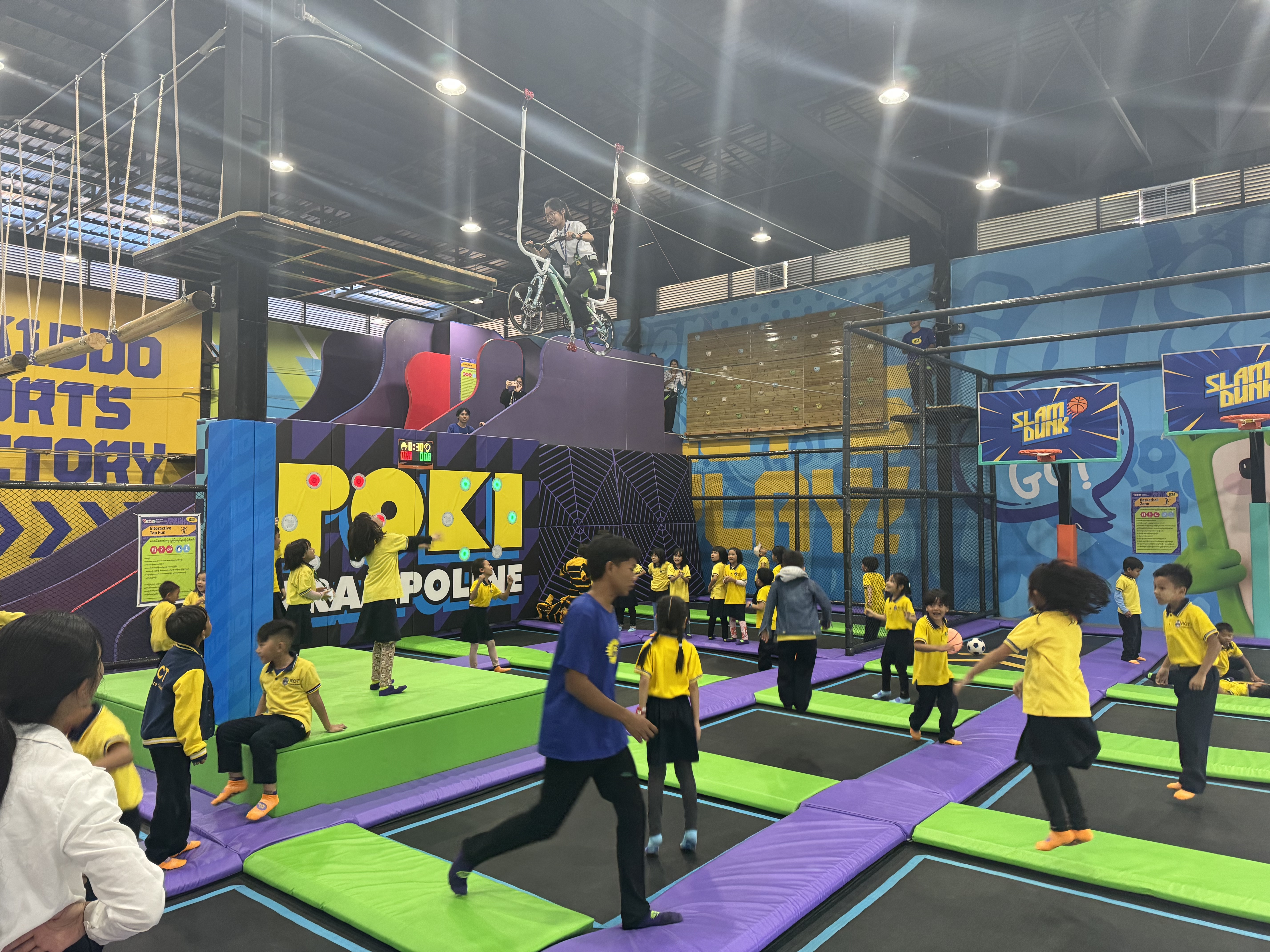 indoor trampoline park
