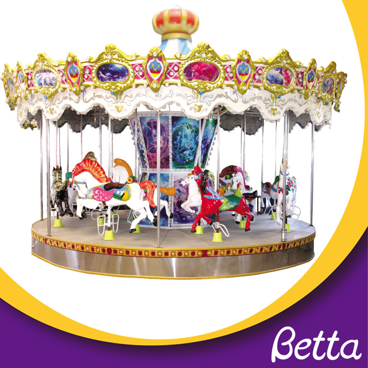 Bettaplay Outdoor Kids Amusement rides merry go round christmas carousel for sale.jpg