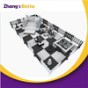 Bettaplay Black And White Soft Play Set Child Indoor Playground with Mats for Party Hire