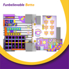 BetTaplay grande 760 m2 Equipo de entretenimiento interior Centro de juegos para niños Area de juego Parque temático Trampolín comercial Interior Playground for Family