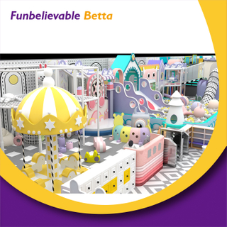 Bettaplay Customize Kids Jumping Park Indoor Trampoline Park with Soft Play Kids Area Factory