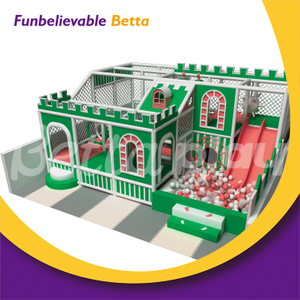 Bettaplay Customizable colorful Indoor Playground Equipment Small Indoor Slide with Ocean Ball Pool Soft Play Facilities