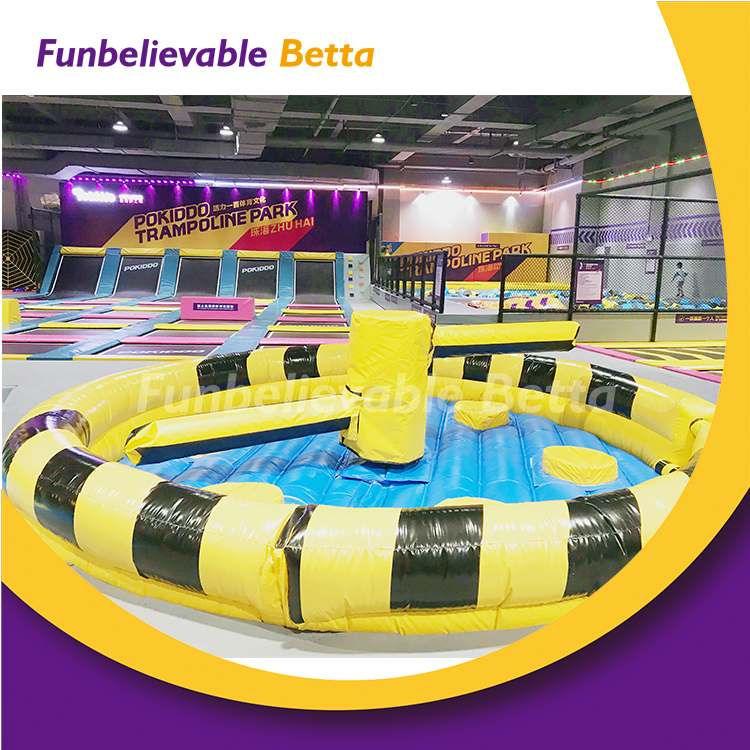 Bettaplay Hot Inflatable Spin Jumping Trampoline Playground Indoor Inflatable Team Game for Kids Play