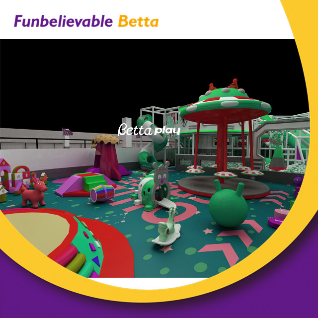 Bettaplay Funny Playground Kids Indoor Fun Equipment Slide Indoor Playground for Commercial Use