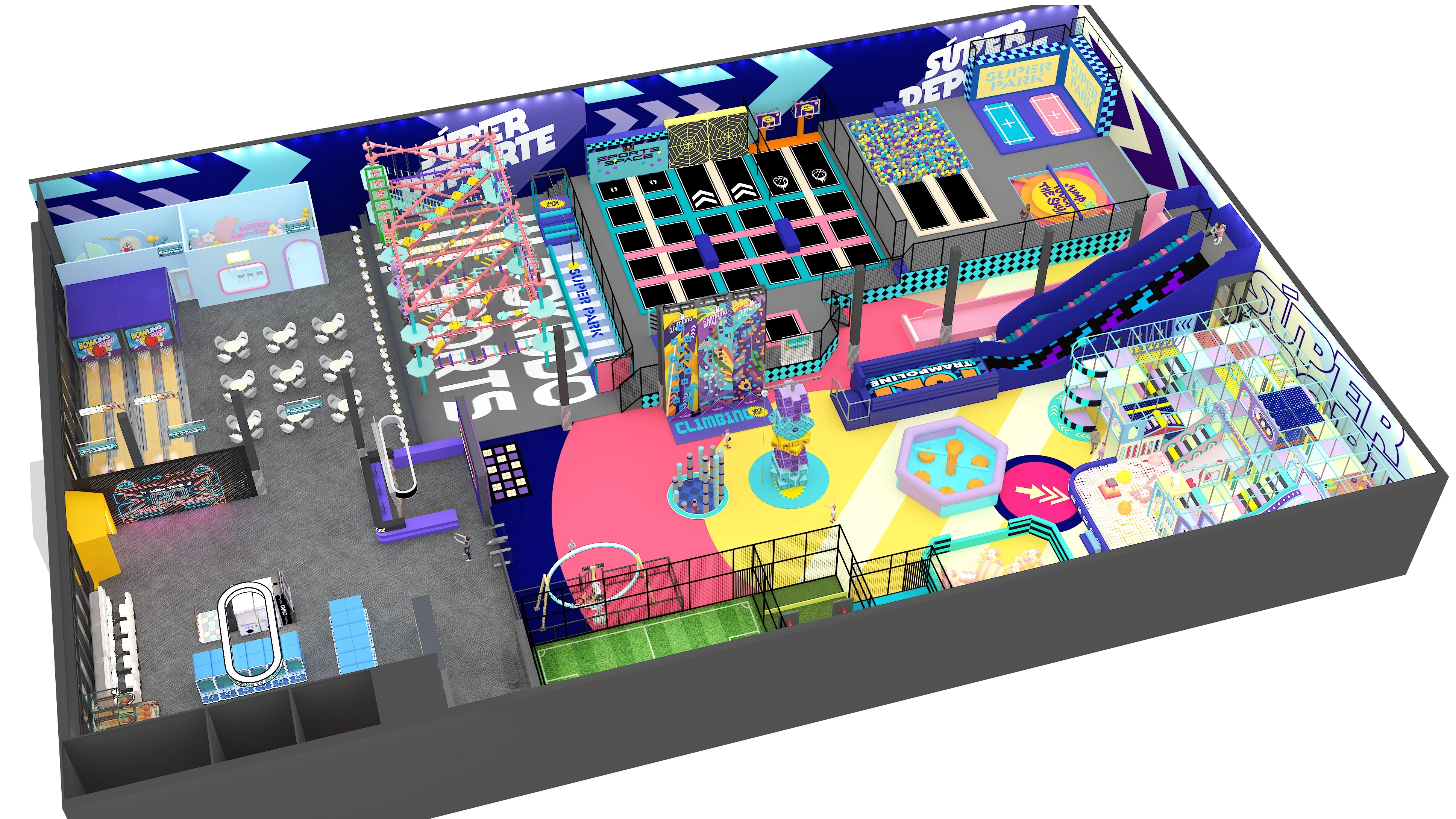 Каковы основные факторы, определяющие успех или неудачу батутного парка?