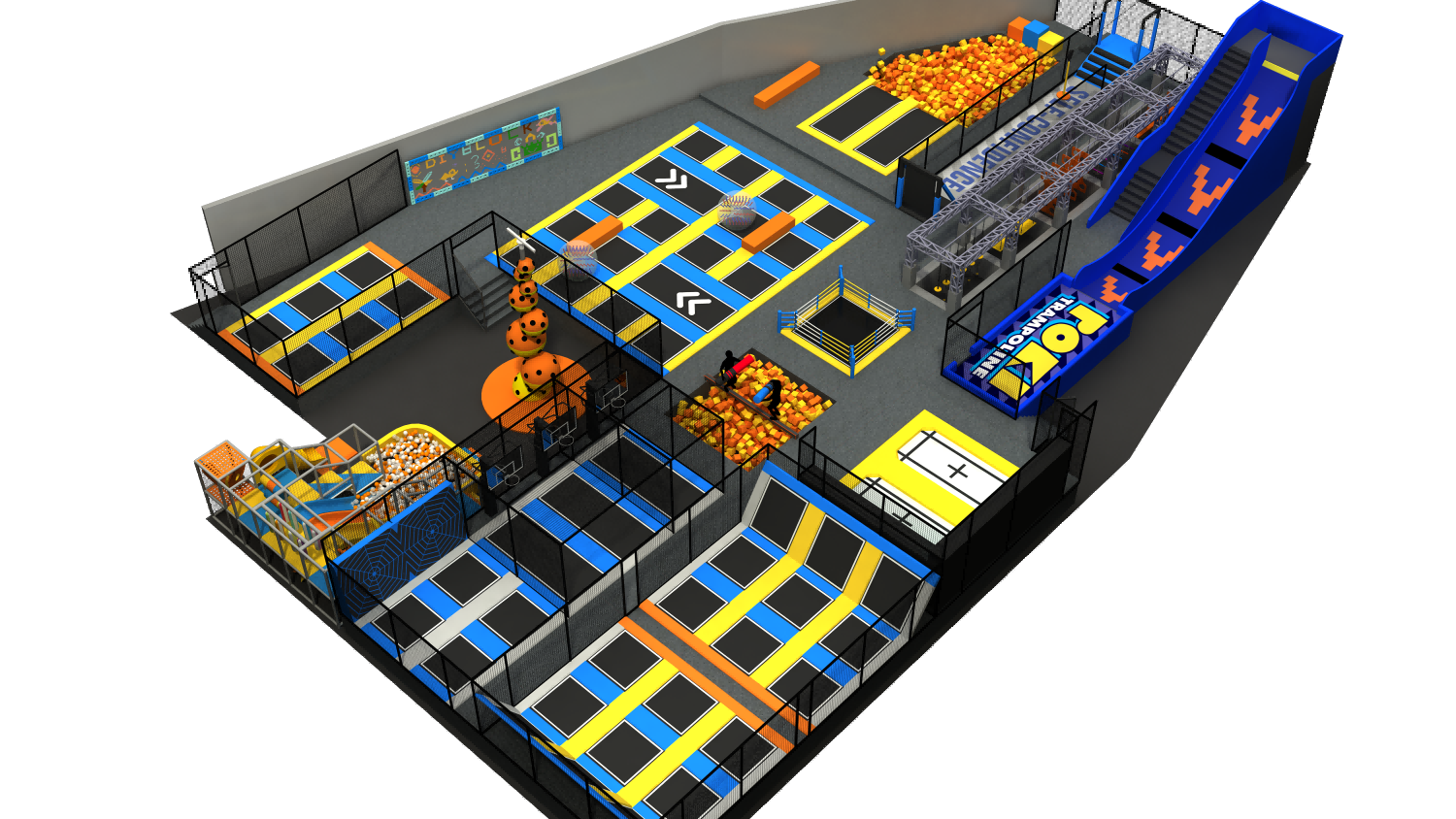 Design Case of An All - Age Trampoline Park in An Independent Building in Senegal
