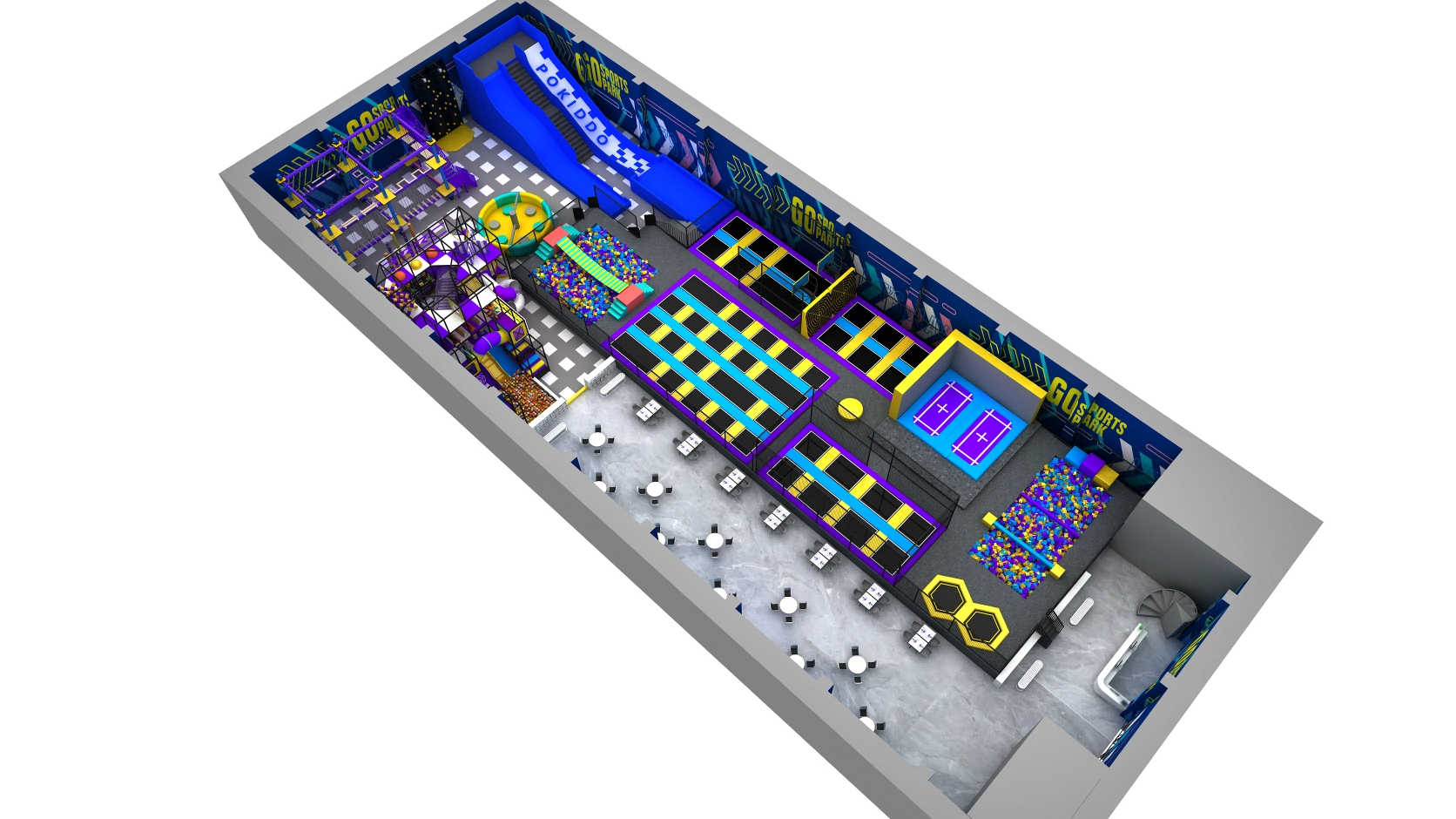 Pokiddo Design Case Study: Strategic Design of 1370 Sqm Multi-Activity Playground in India