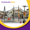 Bettaplay 3600 SQM Vibrant Orange Trendy Indoor Trampoline Park Sky-High Rock Climbing Indoor Challenge Adventure Zone