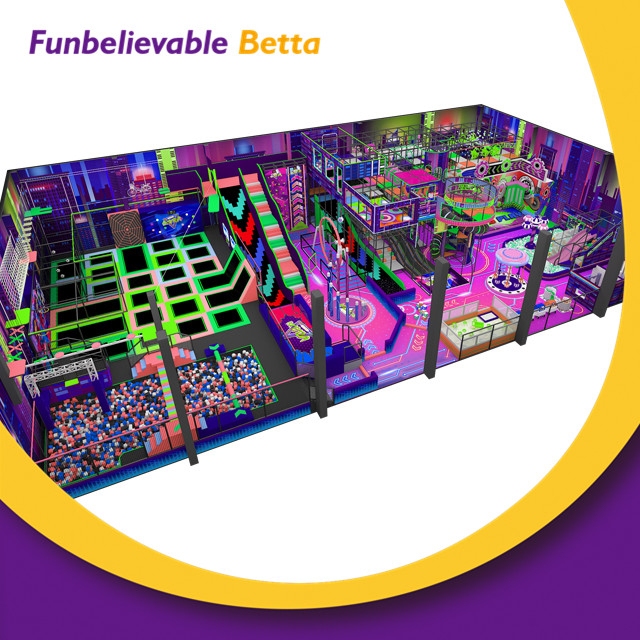 Bettaplay 3000 Sqm Custom Children's Indoor Playground Equipment Soft Play Playground Large & Small Indoor Children's Play Areas Free Design Services