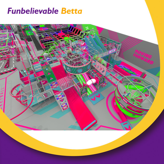 Bettaplay 5055 Sqm High Density Foam PVC Kids Indoor Playground Equipment Soft Children Pretend City Play Vibrant Color Options