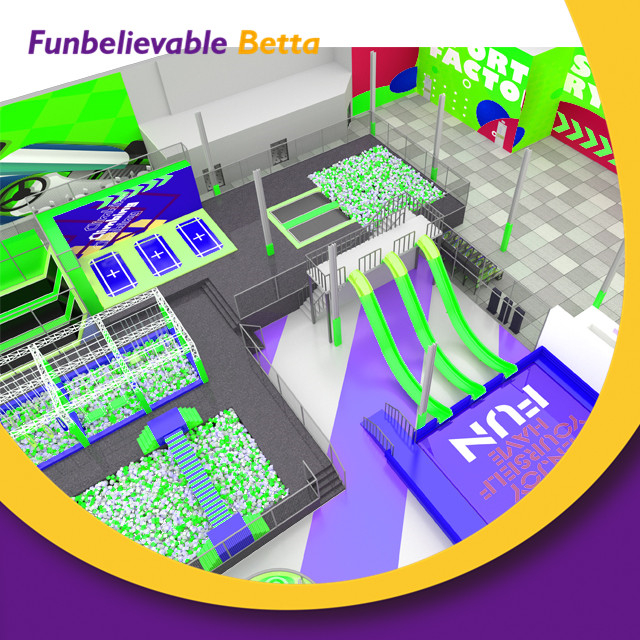 3100 Sqm Customized Indoor Playground Equipment for Children 