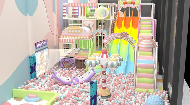 Bettaplay 532SQM Commercial Soft Play Sets Indoor Interactive Playground Equipment for Kids Ball Pool and Climbing Area