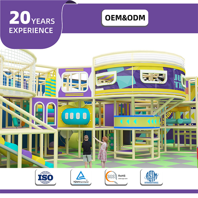 Bettaplay 1600SQM Kids Indoor Soft Play Set Foam Trampoline Park for Amusement Park or Shopping Mall