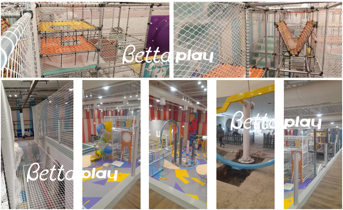indoor playground installation