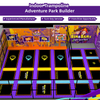 Bettaplay 760SQM Indoor Commercial Soft Play Playground Slide for Kids Plastic Design for Shopping Malls