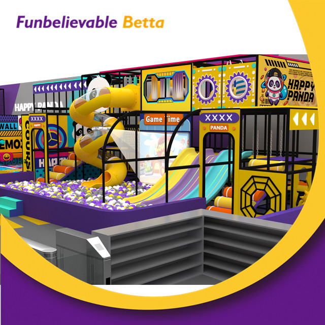 Bettaplay 1800 sqm Indoor Playground Durable Playground Structure High-Quality Kids Amusement