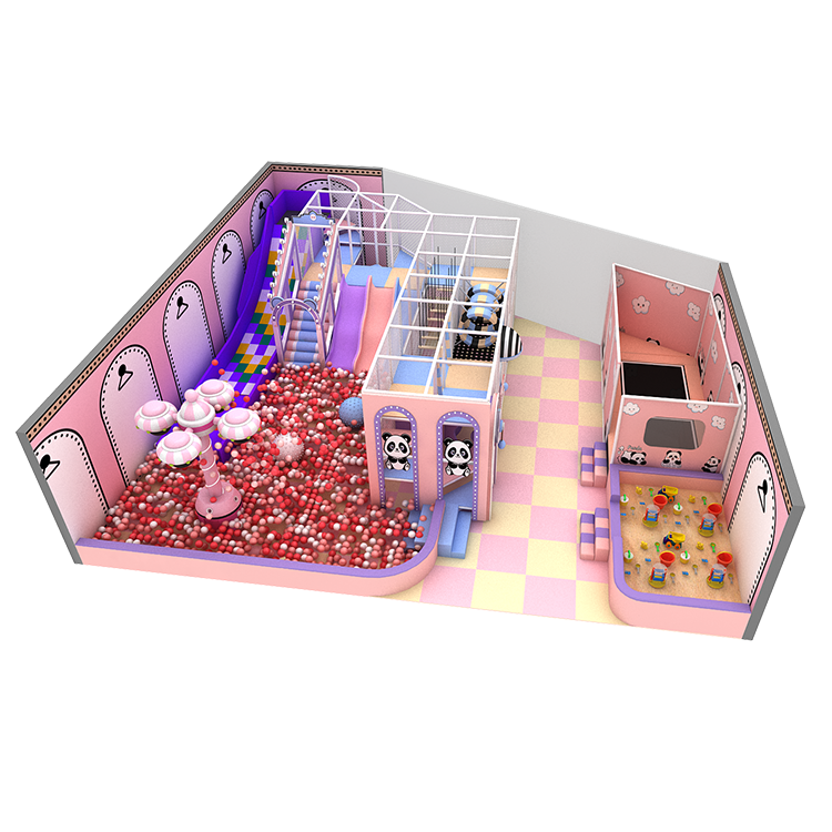 Pokiddo 171 sqm successful case indoor playground in Indonesia