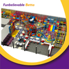 BetTaplay 420 Sqm colorido laberinto interior Playground Obstáculos modulares Cursos Vibrant Structures
