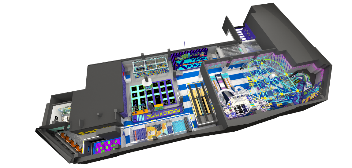 indoor playground trampoline park