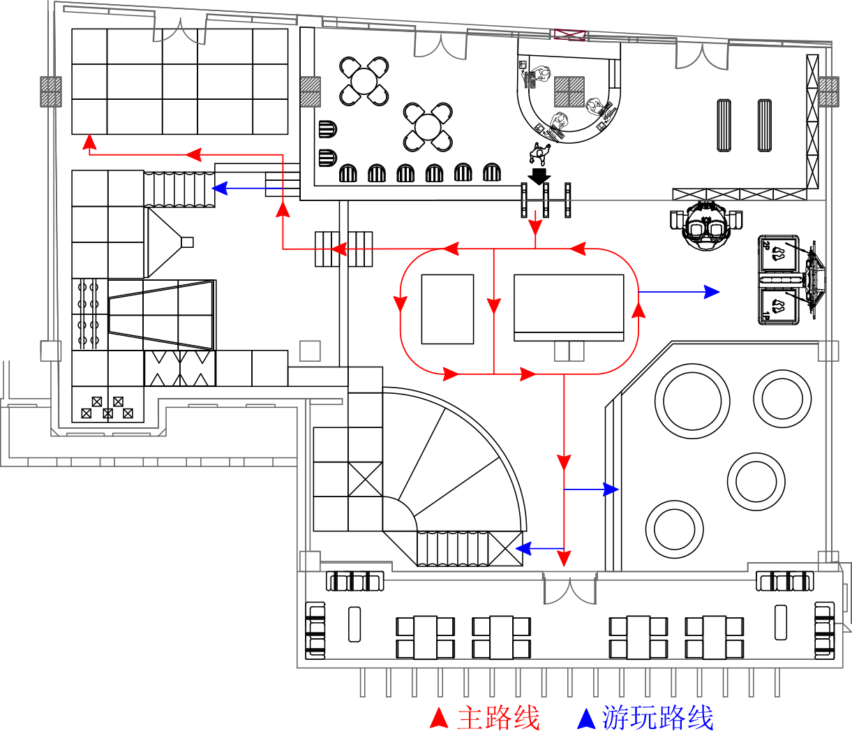 Planning of indoor children's playgrounds