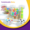 Bettaplay indoor playground crochet playground rainbow rope net tree for kids