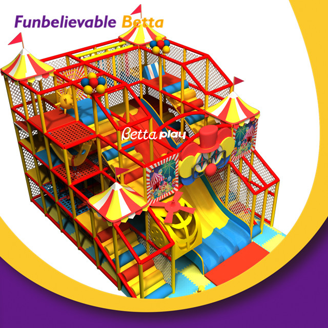 Bettaplay Indoor Play Center New Design Amusement Park Slides Soft Play Equipment Children's Indoor Playground